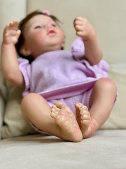 Кукла Реборн мягконабивная 46см (FA-537)