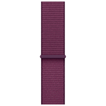 Умные часы Apple Watch Series 10 GPS, 46mm, Rose Gold Aluminium Case with Sport Loop, Plum