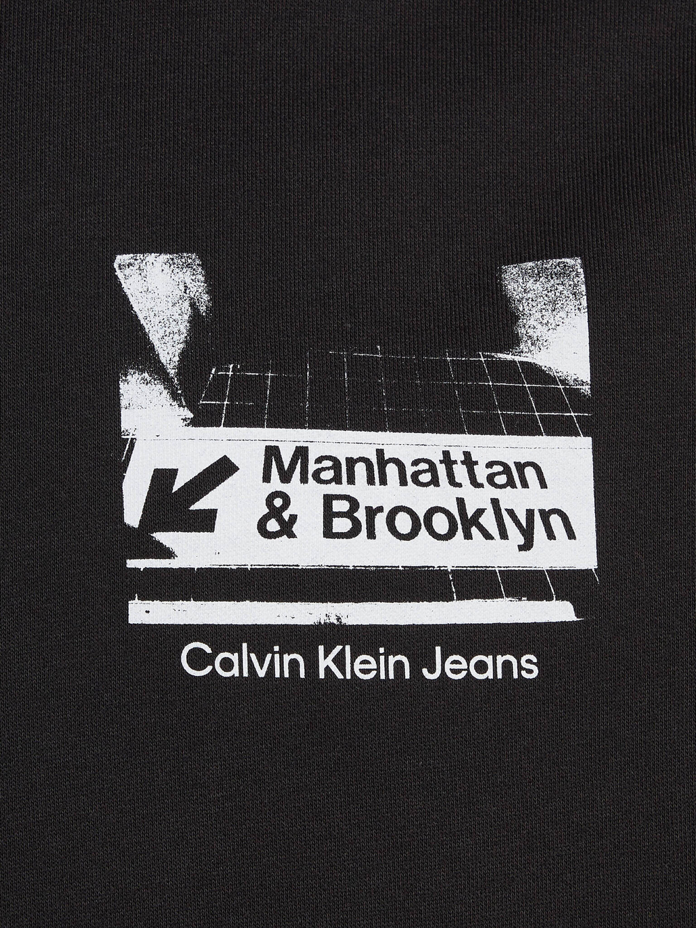 Худи Heavy Terry CALVIN KLEIN JEANS - черный(J30J326880)
