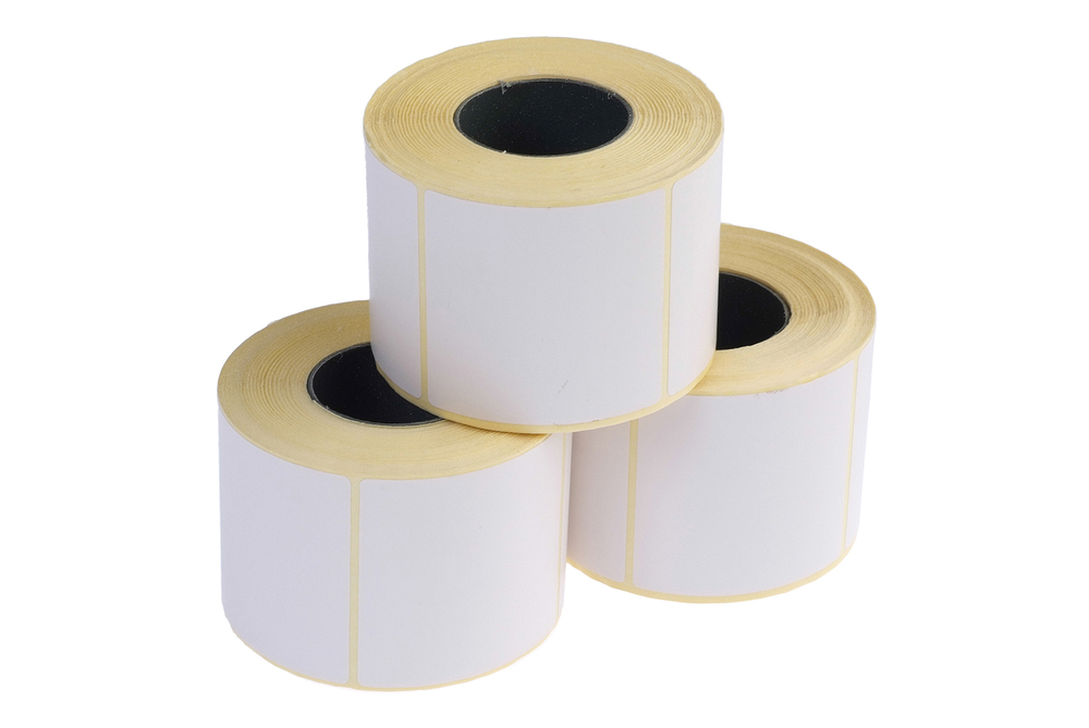 Термоэтикетка 58ммх60мм втулка 40мм ТОР без печати БЕЛАРУСЬ (58х60(500)Бел)