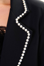 Жакет с жемчугом