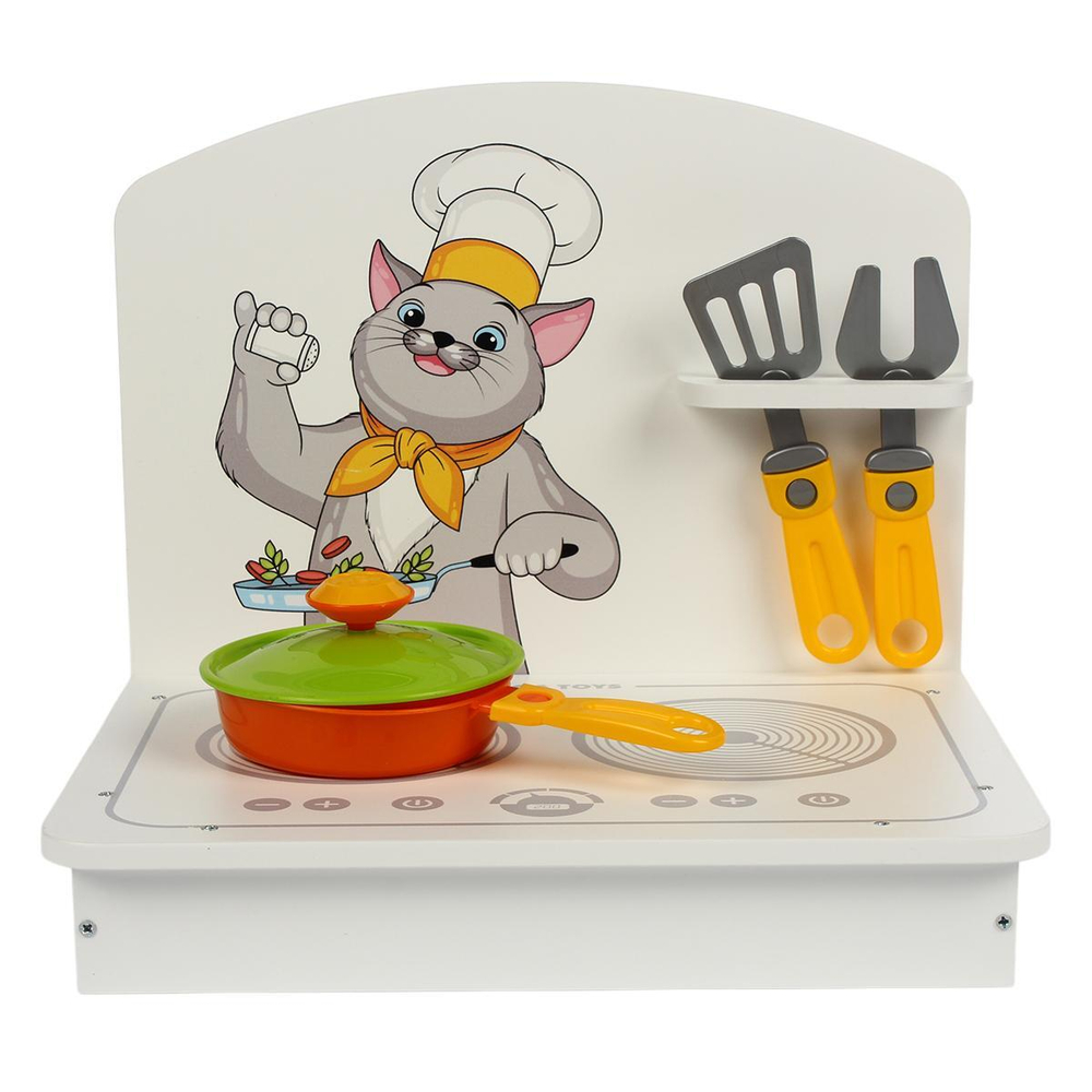 Кухня мини белая 6 предм. (Манюня)