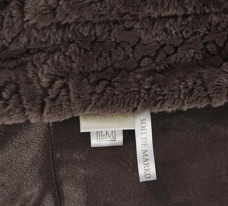 Плед 210х230 Sofi De MarkO Теодор шоколад