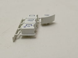 45У82 кт60 Блок кнопок для стиральной машины Атлант 45У82 б/у