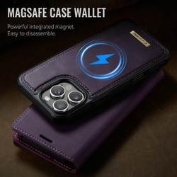 Чехол-кошелек CaseMe 2 in 1 MagSafe iPhone 16 ProMax