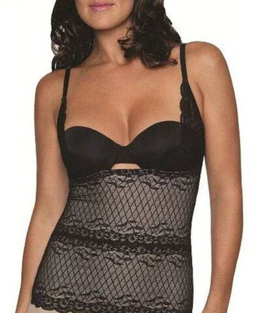 Корректирующая майка-торсет яркого оттенка (Размер: M) (Цвет: красный с черным)