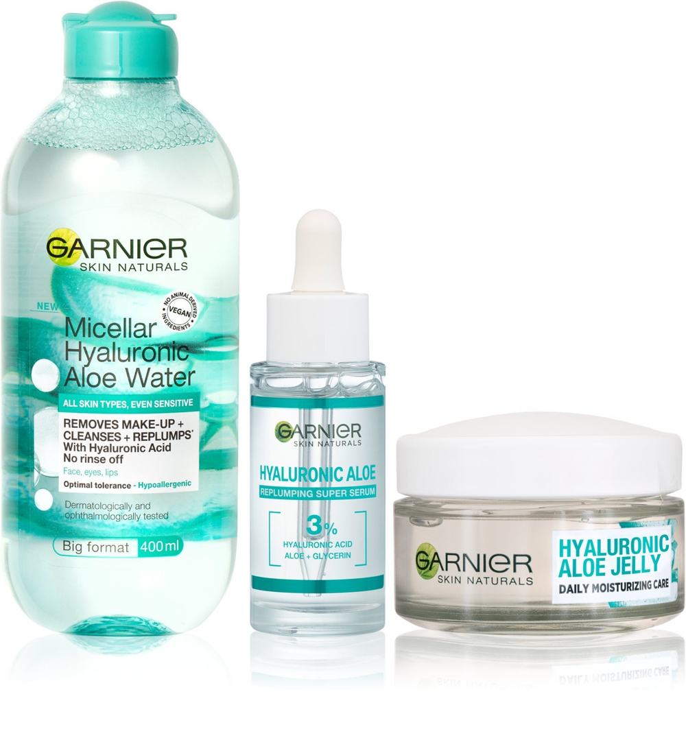 Garnier Hyaluronic Aloe - увлажняющий уход за кожей (удобная упаковка) /       / GTIN 8592807465684