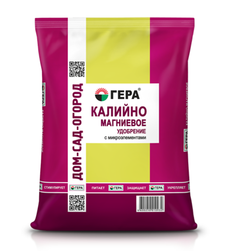 ГЕРА Калийно-магниевое с микроэлементами (0,9кг).