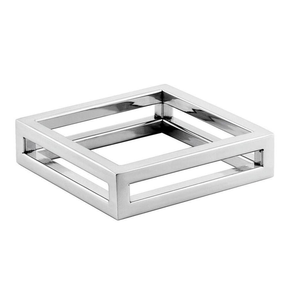 Подставка фуршетная стойка 18*18*3 см квадрат нерж. P.L. Proff Cuisine