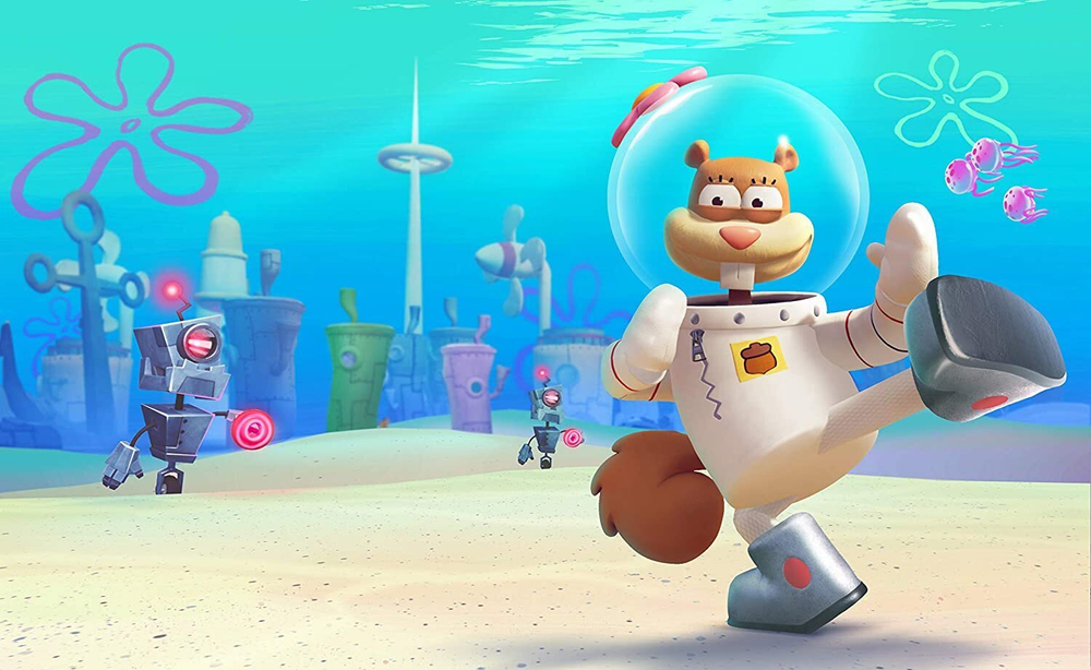 Игра SpongeBob SquarePants: Battle For Bikini Bottom-Rehydrated (Губка Боб) (Русская версия) для PlayStation 4
