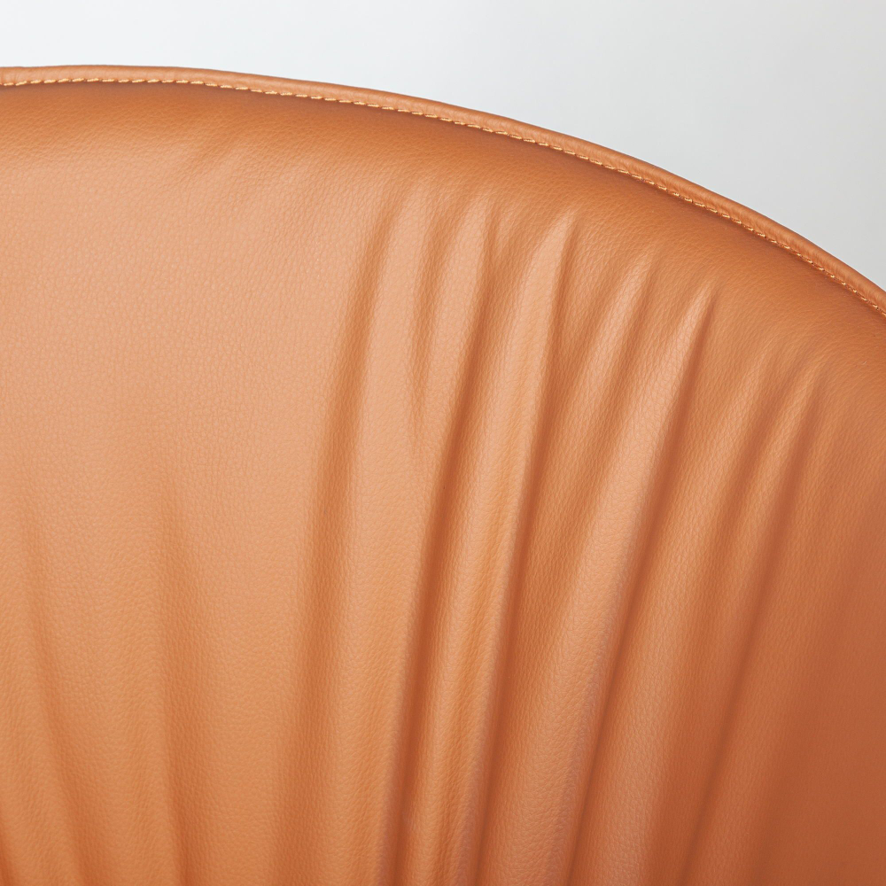 Полукресло Sofia, экокожа soft-touch, терракот