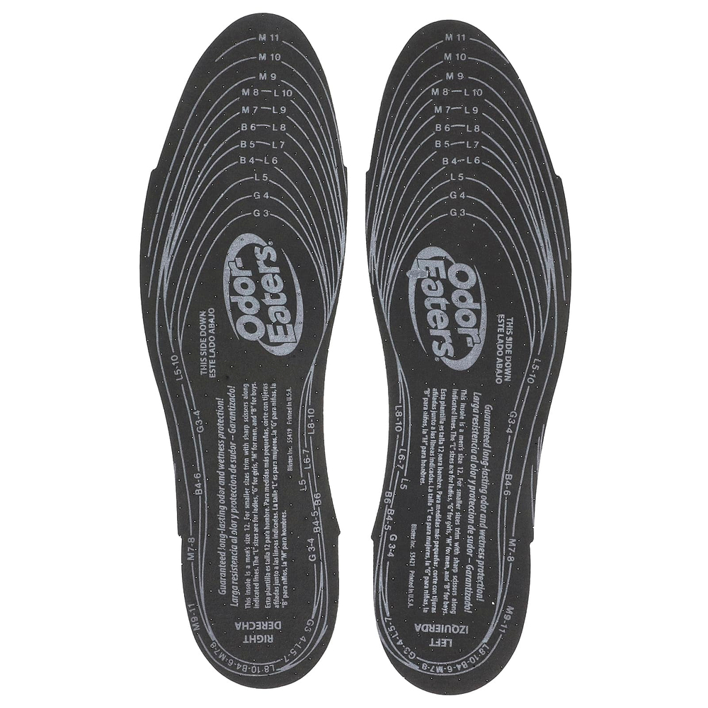 Odor Eaters, Стельки для удаления запаха, тонкая, удобная посадка, 3 пары