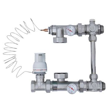 Насосно-смесительный узел для тёплого пола Tim JH1032