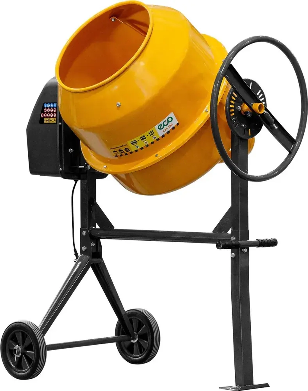 Бетономешалка строительная электрическая 180 л ECO CM-180 (EC3410-6)