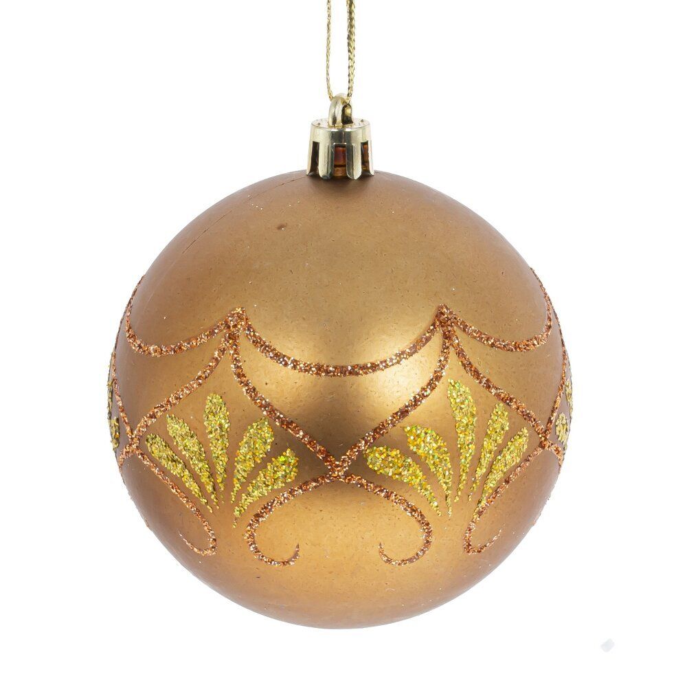 GAEM Набор из 12шт Украшение новогоднее "Шар", D 8 см, L35 W27 H8,5 см