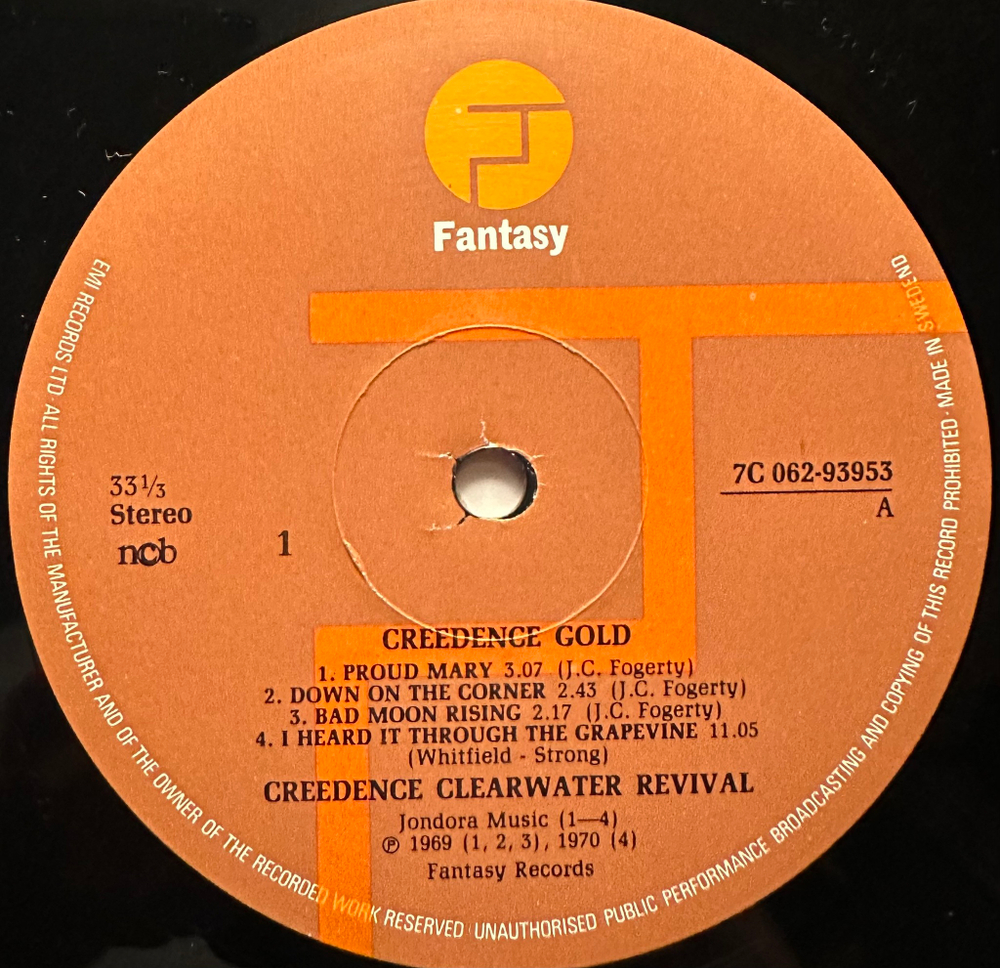 Creedence Clearwater Revival - Creedence Gold (Швеция)
