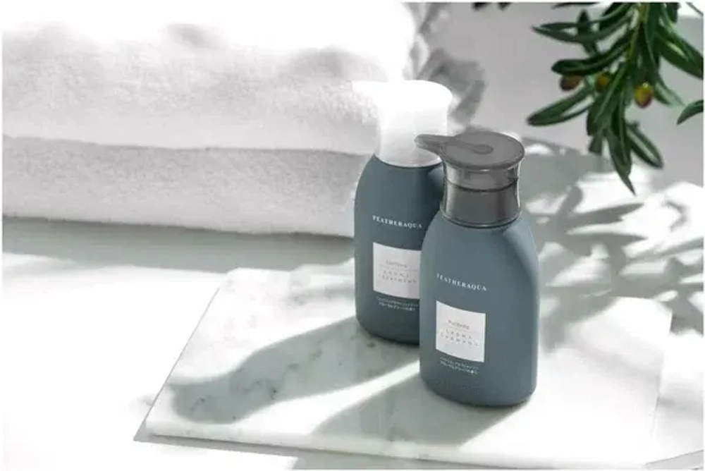 FEATHERAQUA Очищающий шампунь - J1 Purifying Aroma Shampoo J1, 280 мл