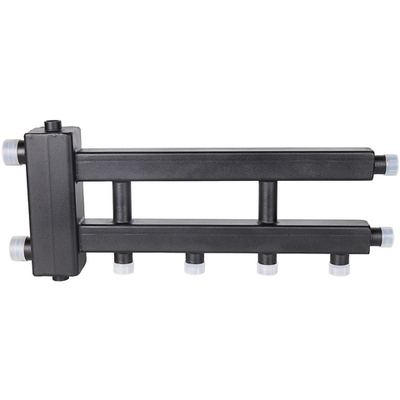 Коллектор с гидравлической стрелкой ROMMER - 1"1/4 НР на 2+1 контур 1" НР (до 60 кВт)