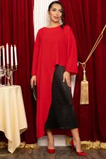 Блуза Лестия (красная) Б14714-16М LT Collection