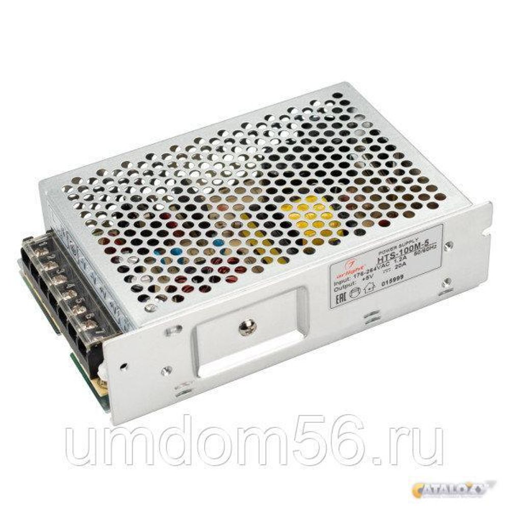 Блок питания 5V 100 W для пикселей IP20