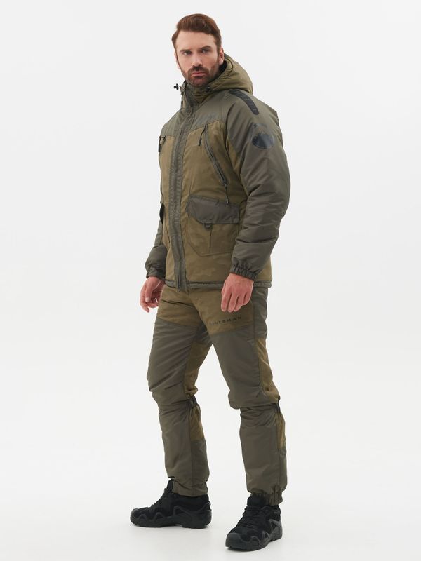 Костюм зимний Горка-Люкс ткань Breathable Camo цвет Хаки