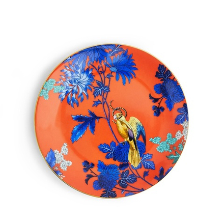 Wedgwood - Тарелка для завтрака Golden Parrot Wonderlust 20см / артикул   1057265  / GTIN 701587442237