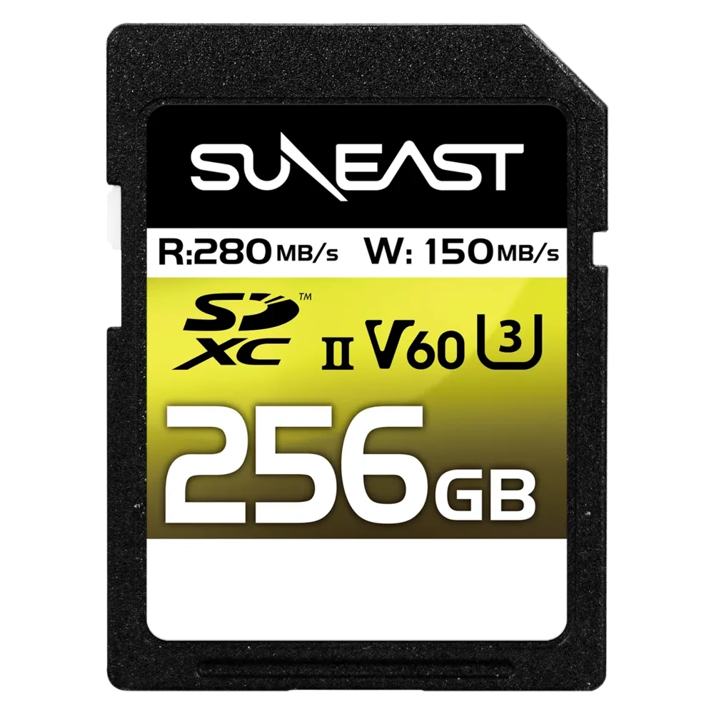 Карта памяти Suneast ULTIMATE PRO SDXC 256GB UHS-II U3 V60, R/W 280/150 МБ/с