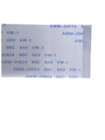 Шлейф FFC 50-pin Шаг 0.5mm Длина 30cm Прямой A-A AWM 20624 80C 60V VW-1