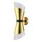 Бра Crystal Lux Gris AP2 Gold