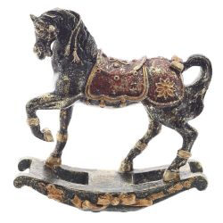 GAEM Фигурка декоративная "Лошадка-качалка", L16 W5,5 H16,5 см