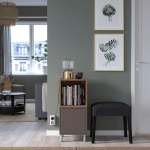 Комбинация для хранения - EKET IKEA/ЭКЕТ ИКЕА, 35x35x80, серый