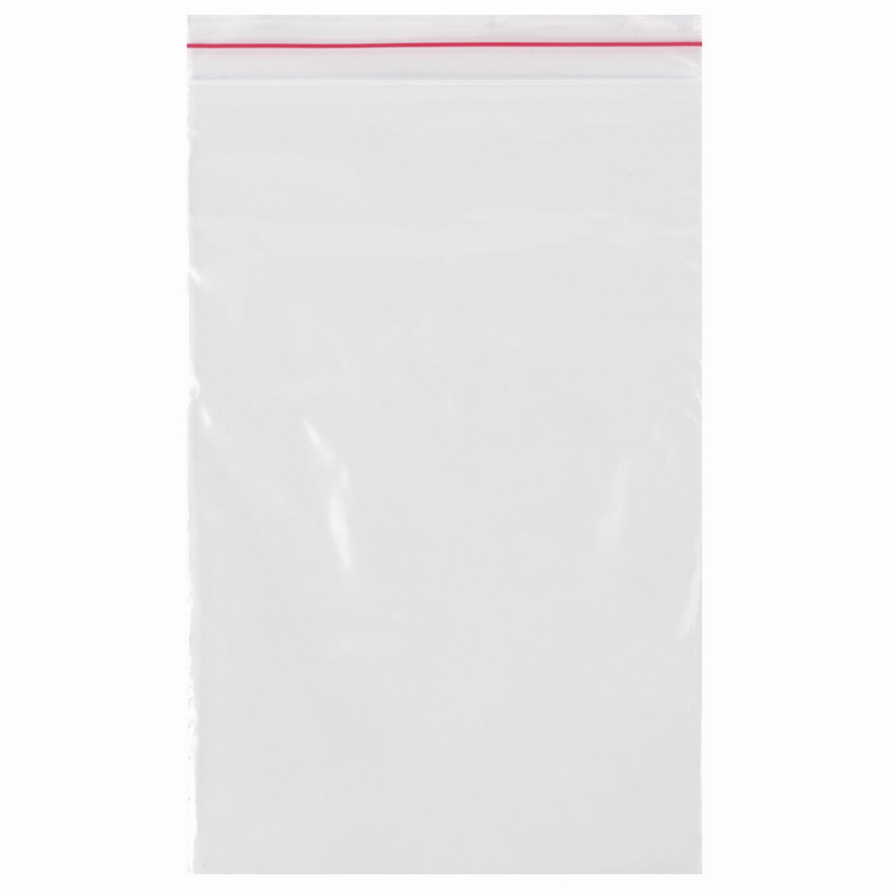 Пакеты с замком ZIP LOCK "зиплок" комплект 100 шт. 100х150 мм ПВД толщина 35 микрон BRAUBERG (10 штук в упаковке)