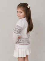 Кофта вязаная на молнии