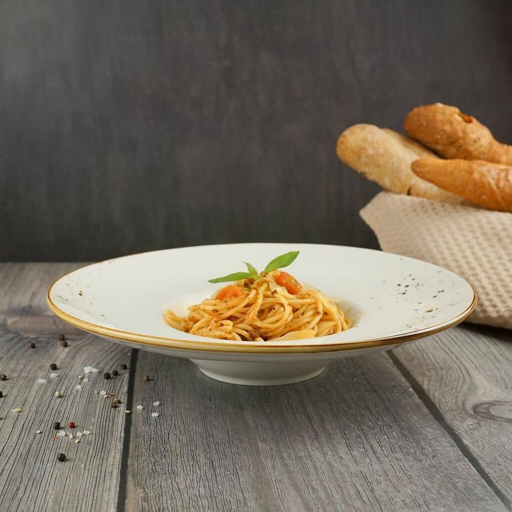 Тарелка глубокая 250 мл d 26 см h5,5 см для пасты Elegance Sun P.L. Proff Cuisine [6]