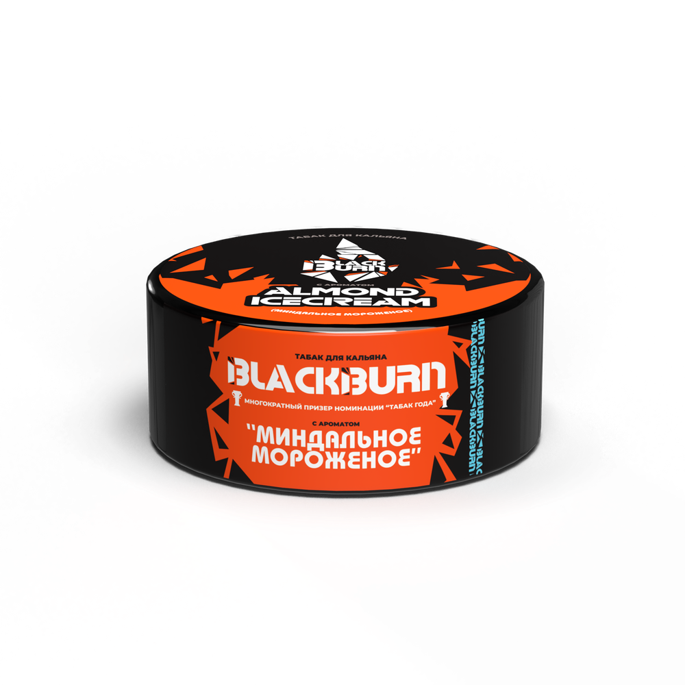 М. Табак для кальяна BlackBurn Almond Icecream (Миндальное мороженое), 25 гр.