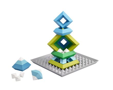 Пазл геометрический 3D. Набор игрушек.