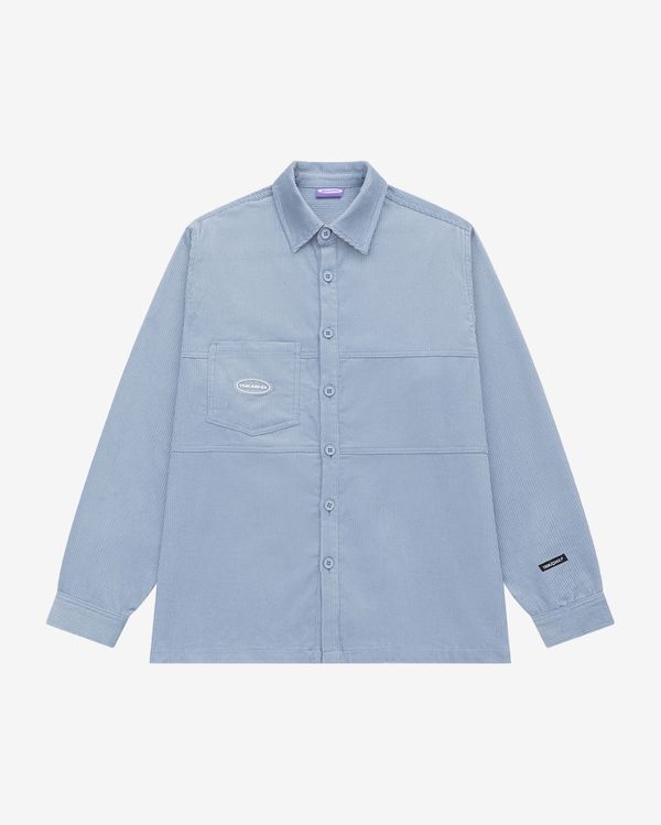 Рубашка Velvet Button голубая - фото 1