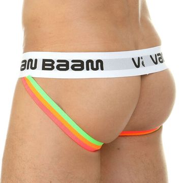 Мужские трусы джоки с разноцветным принтом Van Baam