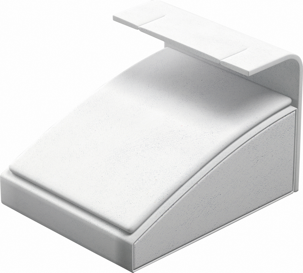 Подставка для серег/наклонная/2 прорези на планке