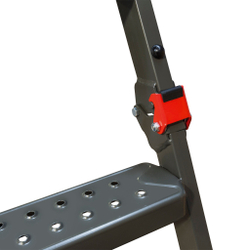 Лестница складная металлическая LMP