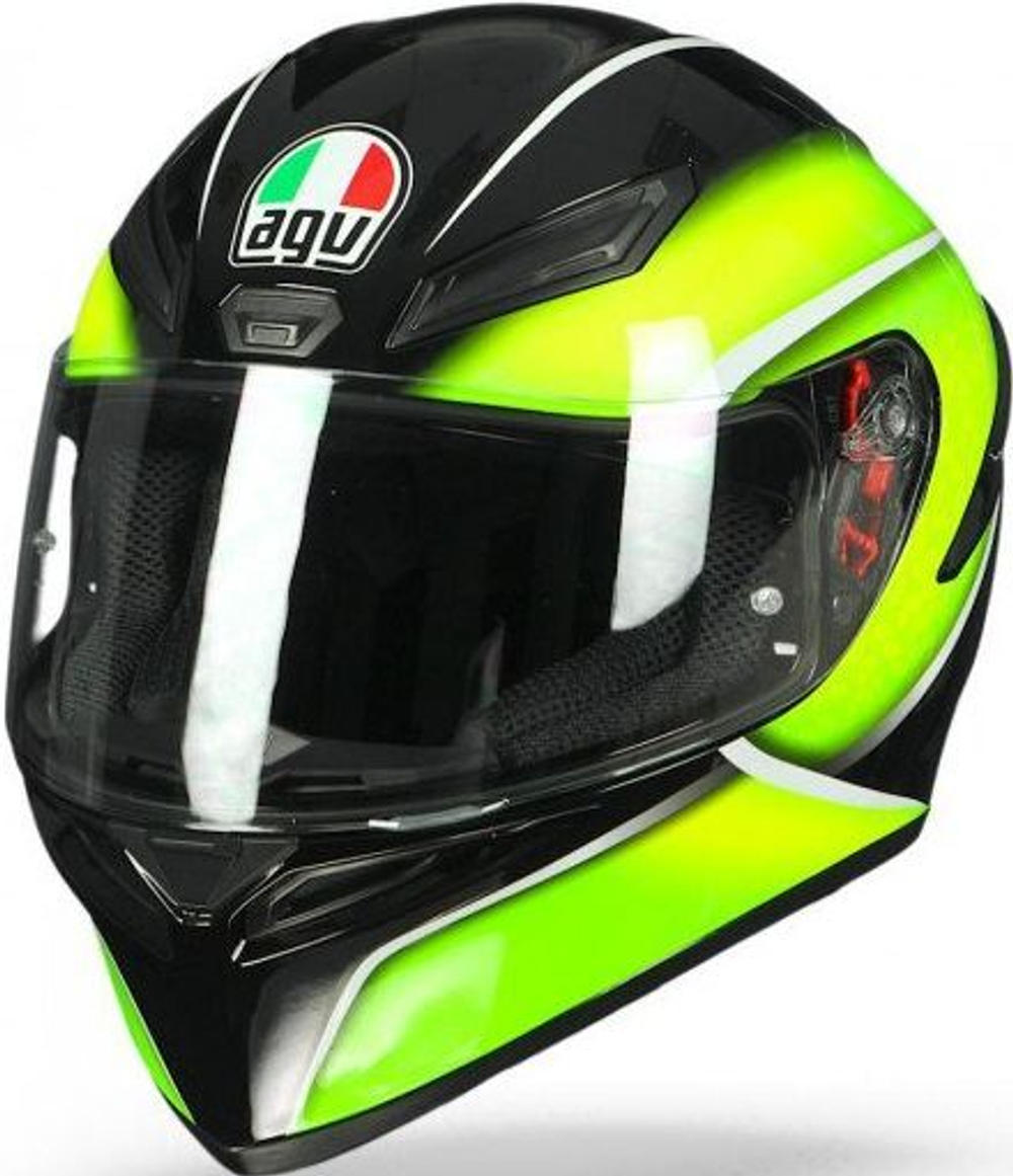 AGV K1 QUALIFY Multi PLK Black/lime