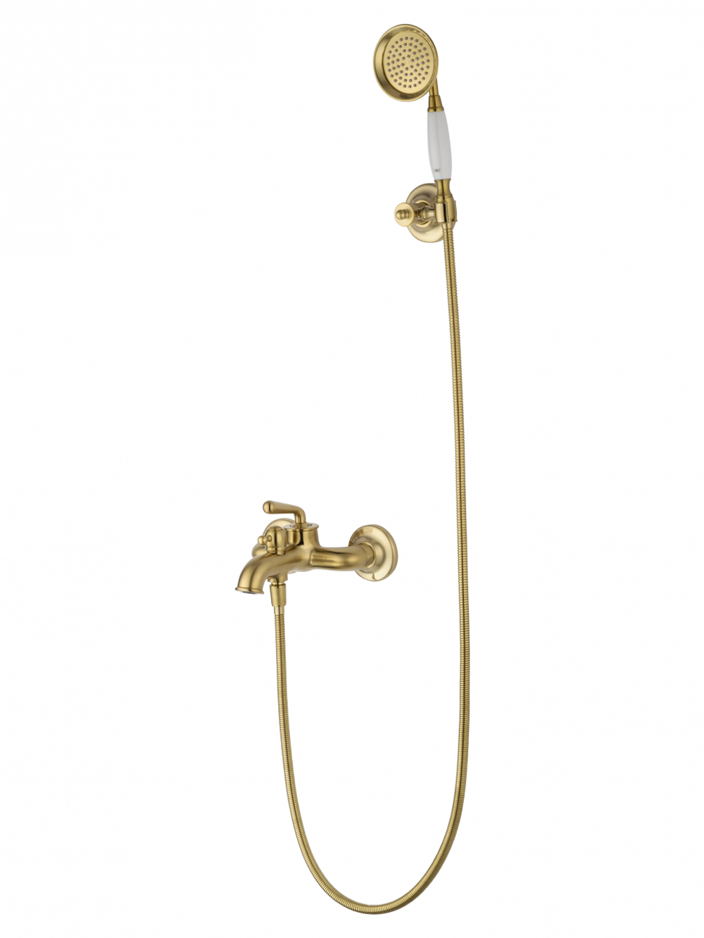 Смеситель для ванны с душем WONZON & WOGHAND STEAM, Брашированное золото (WW-88639008-BG)