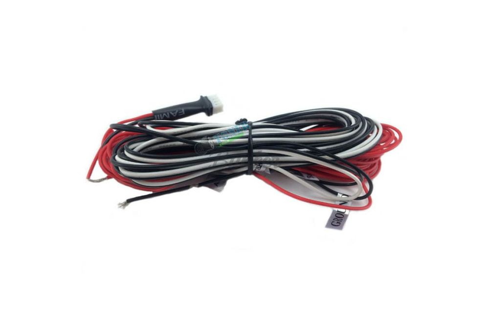 Парктроник SVS LED 017 с зеркалом заднего вида, 8 датчиков (черные), (компл.)