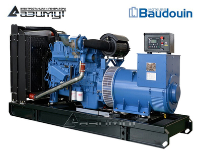Дизельный генератор Азимут АД-250С-Т400-2РМ9 Baudouin с автозапуском
