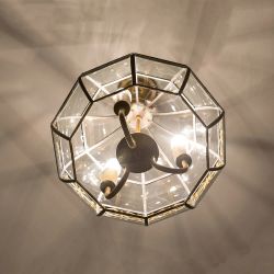 Citilux Гера-2 CL444230 Люстра подвесная витражная Бронза