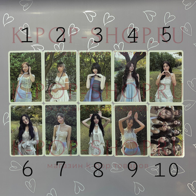 Разбор предзаказных карт TWICE - WITH YOU-TH (Forever ver.)