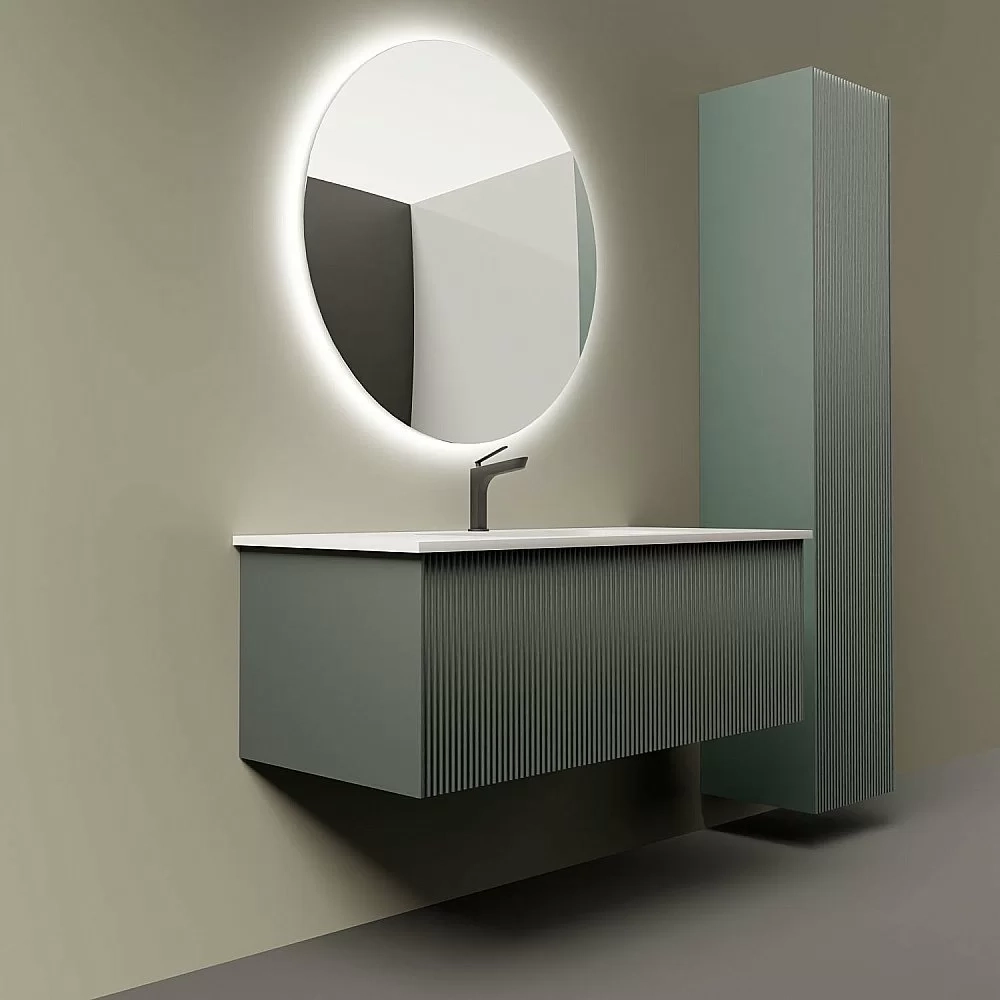 Пенал LA FENICE Terra Grigio 30 серый