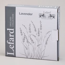 НАБОР ТАРЕЛОК ДЕСЕРТНЫХ LEFARD "LAVENDER" 2 ШТ. 19*2 СМ (КОР=24НАБ.)