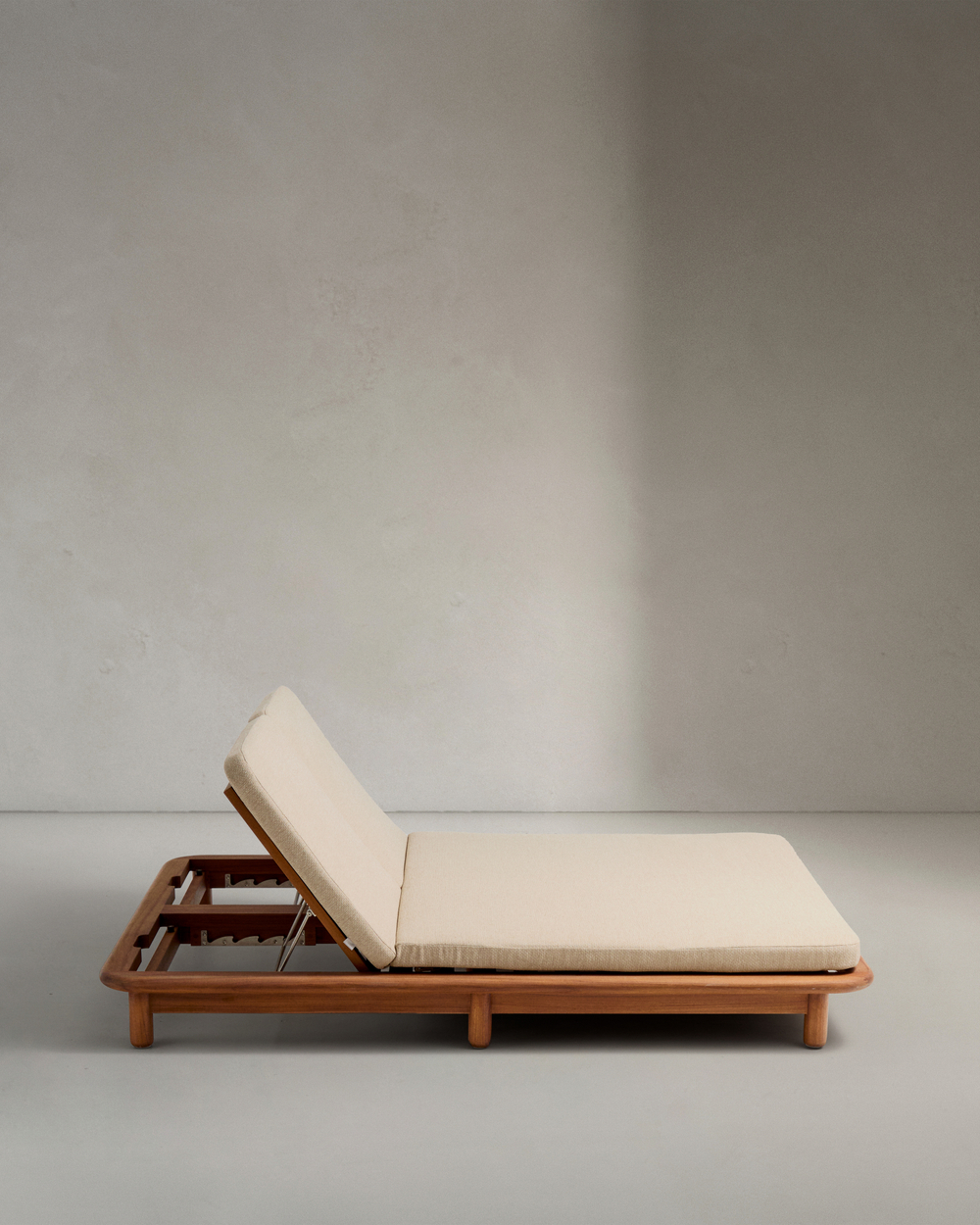 Шезлонг двойной Turqueta из дерева