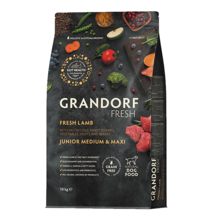 GRANDORF FRESH Junior Lamb & Potato - ягненок & батат для юниоров